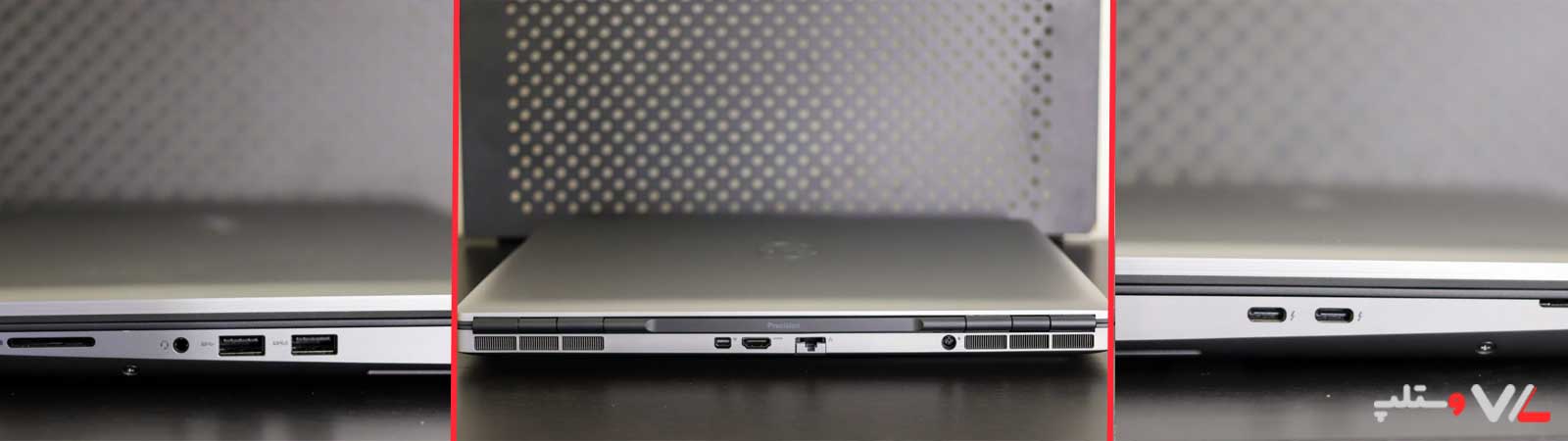 پورت های لپ تاپ Dell Precision 7560